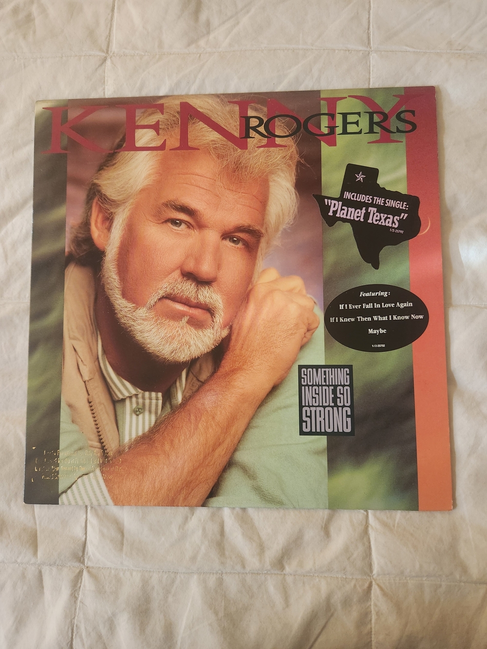 Kenny Rogers Vinyl LP - Something Inside So Strong -- Unplayed -- VG++NM